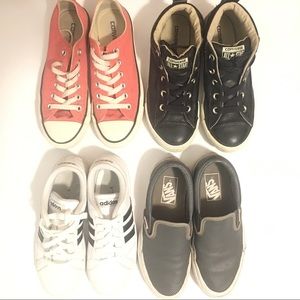 Vans Adidas converse